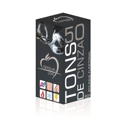 Bolinha Funcional 50 Tons de Cinza