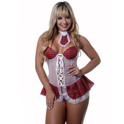 Fantasia Colegial Vestido
